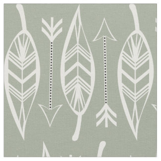 Tecido Branco tribal