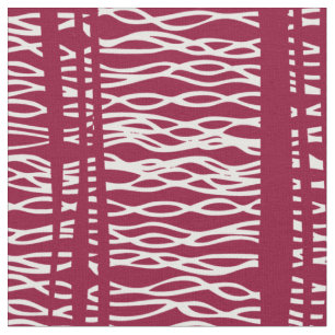 Tecido Branco tribal do weave para fora em linhas