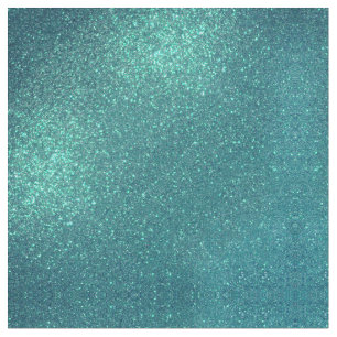 Tecido Brilhante Azul-Teal Elegante Chic