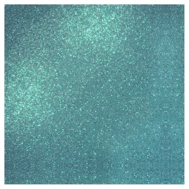 Tecido Brilhante Azul-Teal Elegante Chic (Detalhe)