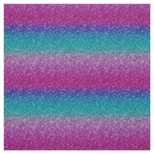Tecido Brilhante de Ombre Azul Cor-de-rosa brilhante