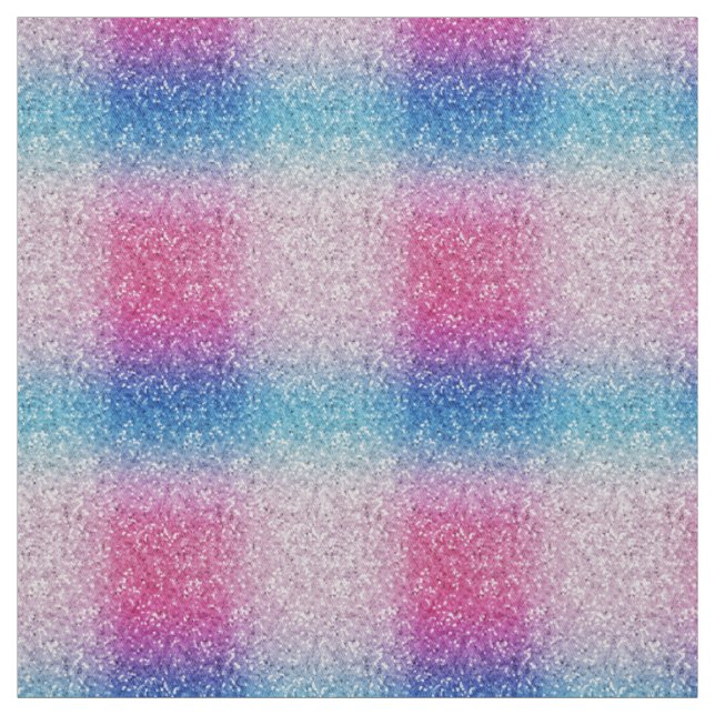 Tecido Brilho Brilhante Azul Cor-de-rosa Ombre (Modelo)