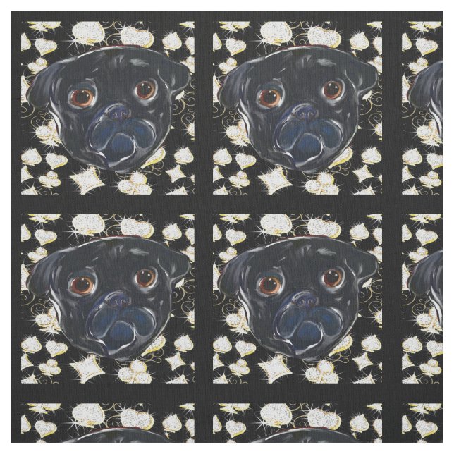 TECIDO BRILHO DO PUG (Modelo)
