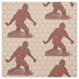 Tecido Brincadeira Criptida De Criptid Sasquatch Bigfoot