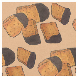 Tecido British Honeycomb Sponge Cinder Toffee Confection