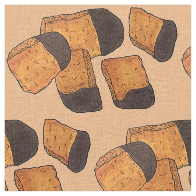 Tecido British Honeycomb Sponge Cinder Toffee Confection (Detalhe)