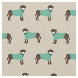 Tecido Bronzeado de cachorro Labrador