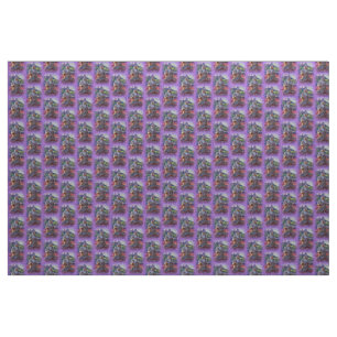 Tecido buddhas da aura da lavanda