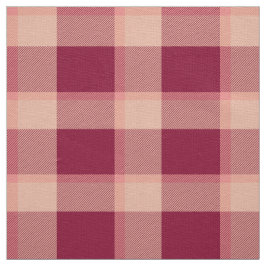 Tecido Buffalo plaid trendy modern checks red 