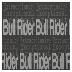 Tecido Bull Rider Extraordinaire