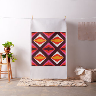 Tecido Bumerangue Tropical de Diamante RetroFunky 