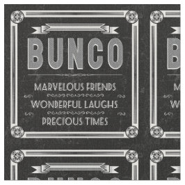 Tecido Bunco - Tipografia Vintage