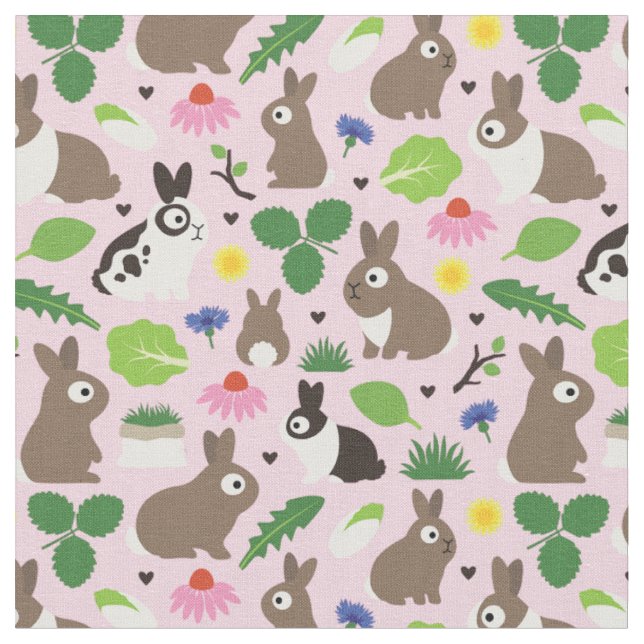 Tecido Bunnies E Seus Tratamentos (Detalhe)