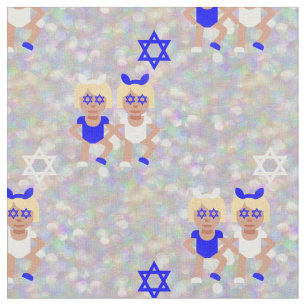 Tecido bunny ears hanukkah emoji