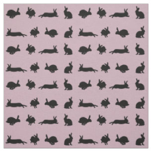 Tecido Bunny Frenzy (Rosa Empoeirado)