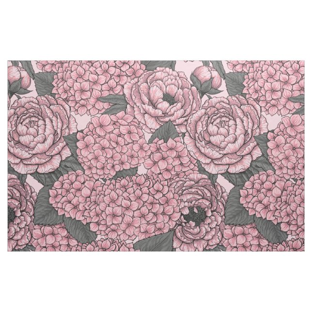 Tecido Buquê Floral a rosa (Fat Quarter)