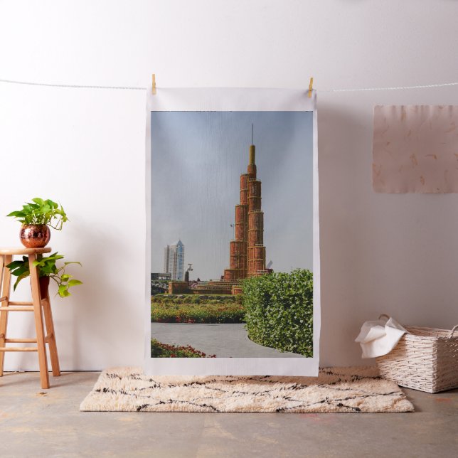Tecido Burj Khalifa, Jardim Milagroso de Dubai (In Situ)