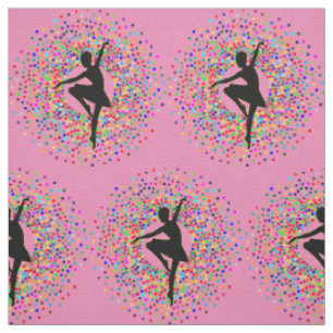 Tecido Burst de Cor da Ballerina Roxa