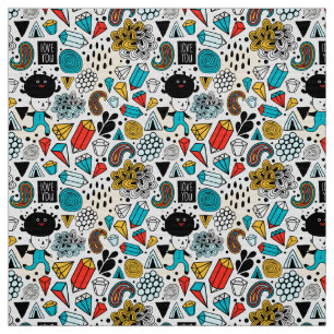 Tecido Cabeça louca