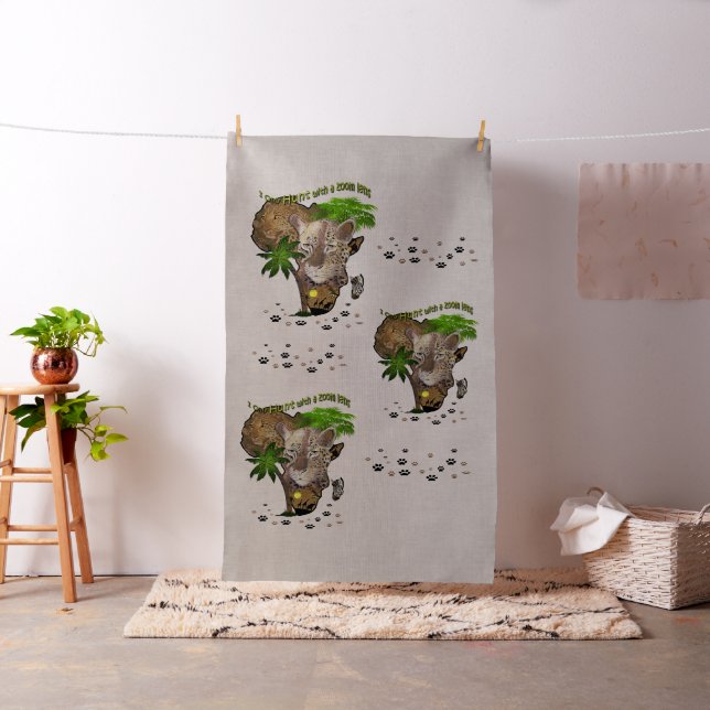 Tecido Caça apenas com uma lente de zoom (In Situ)