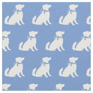 Tecido Cachorro Australiano Aussie Pet Light Blue