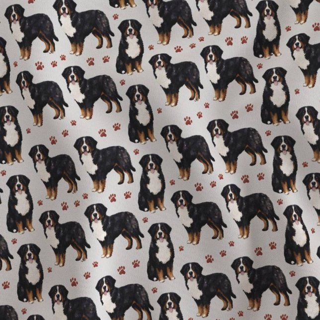 Tecido Cachorro Bernês Adorável (Criador carregado)