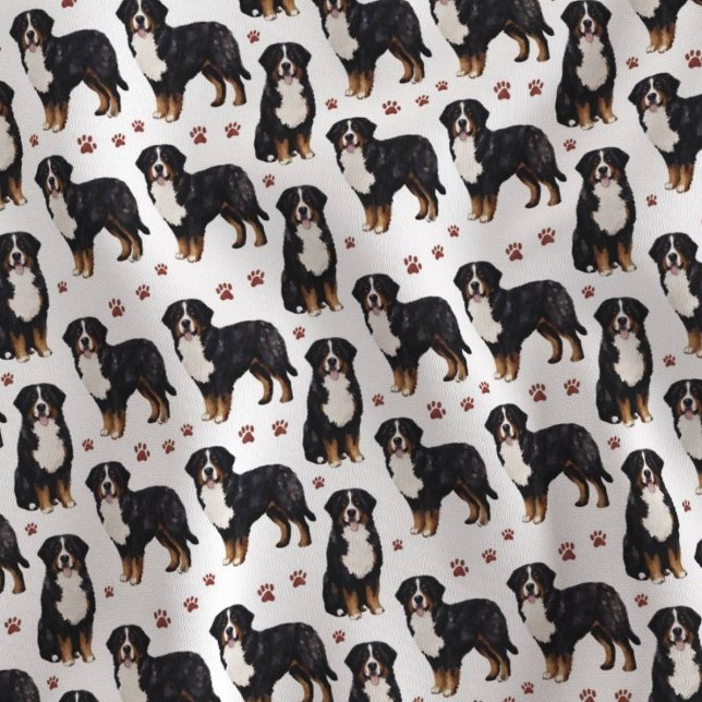 Tecido Cachorro Bernês Fofo (Criador carregado)