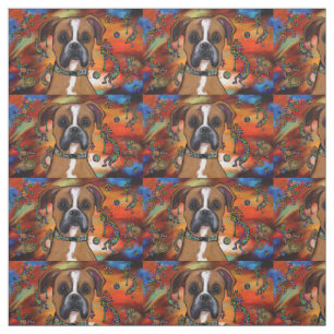 Tecido Cachorro Boxer