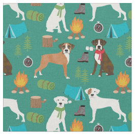 Tecido Cachorro de Boxer