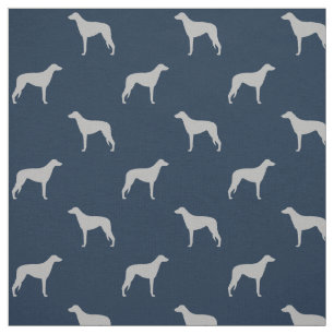 Tecido Cachorro Escocês Silhouettes Patterados