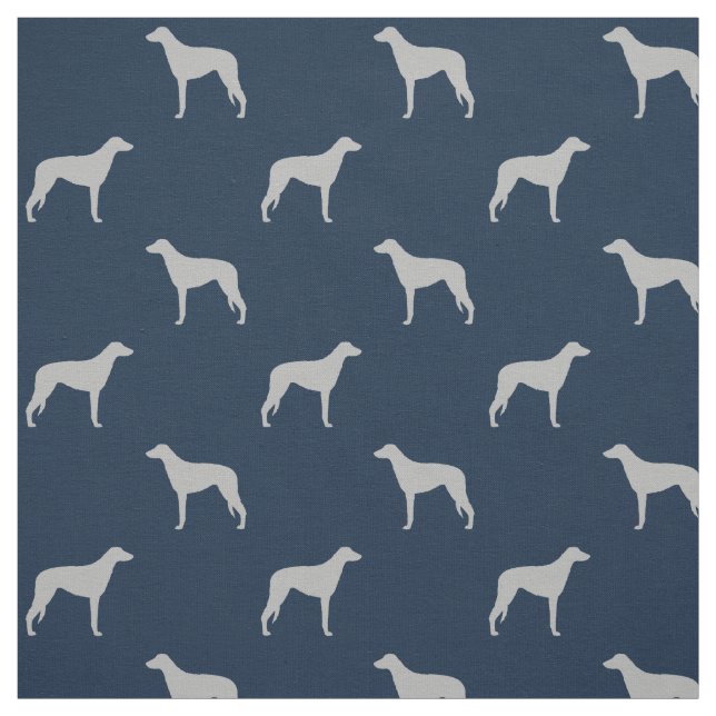 Tecido Cachorro Escocês Silhouettes Patterados (Modelo)