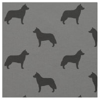 Cachorro Siberiano Raça Silhouettes Patterados