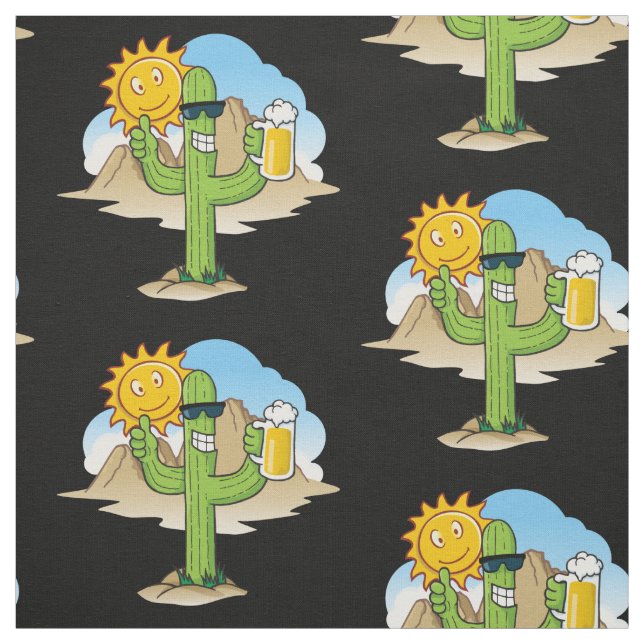 Tecido Cactus com Cerveja (Modelo)