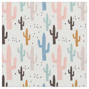 Tecido Cactus Pastel Sudoeste
