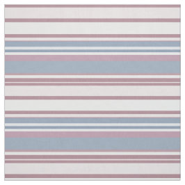 Tecido Cadet Grey and Desaturated Rose Stripes