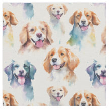 Cães Adoráveis aquarela
