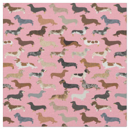 Tecido Cães-do-mar-rosa