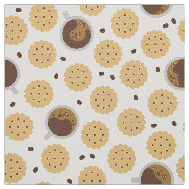 Tecido Café e cookies (Modelo)