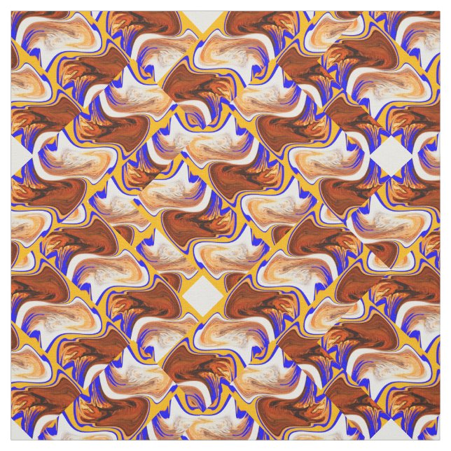 Tecido Café e creme (Modelo)