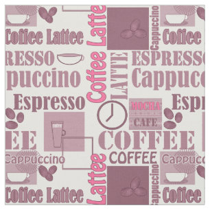Tecido Café Loving