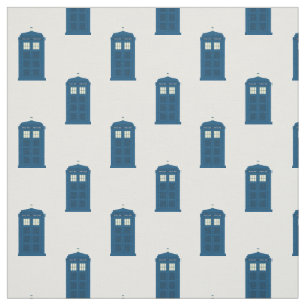 Tecido Caixa de chamada britânica da polícia