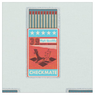 Tecido Caixa retrorativa de fósforos de pop