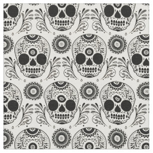 Tecido Calaveras - Skulls - Dia De Los Muertos