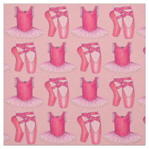 Tecido Calçado Tutu Ponteiro Balé Rosa Ballerina Classe d