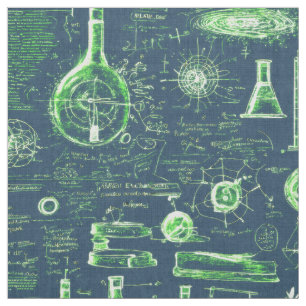 Tecido Cálculos de cientistas loucos