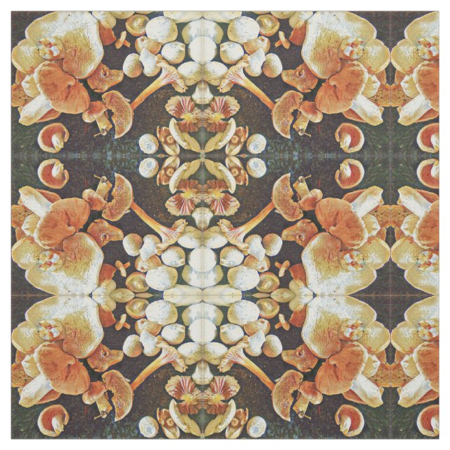 Tecido Caleidoscópio comestível dos cogumelos (Modelo)