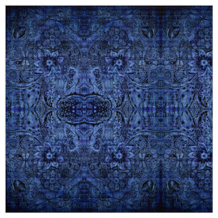 Tecido Caleidoscópio do Doodle da natureza