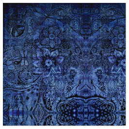 Tecido Caleidoscópio do Doodle da natureza