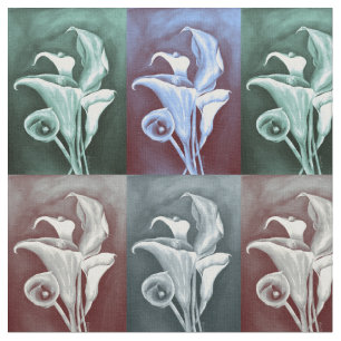 Tecido Calla Lilly - Padrão Retroativo