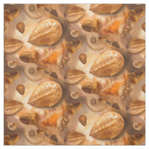 Tecido Camadas Fósseis - Textura de pedra